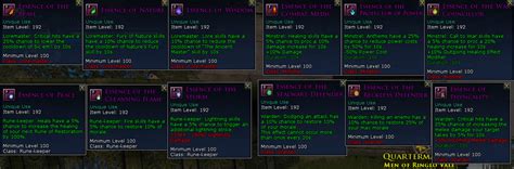 lotro class essence.